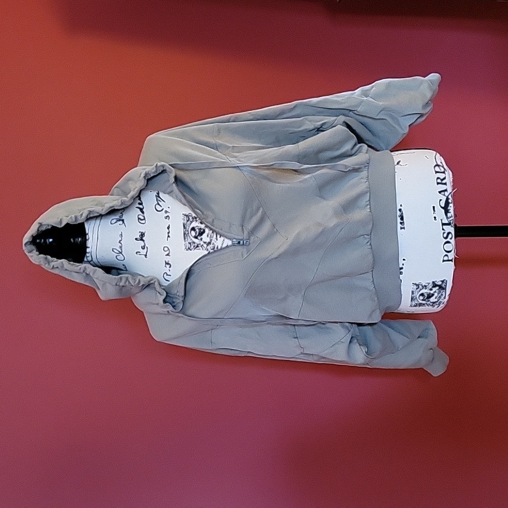 Soft Surroundings cropped hoodie